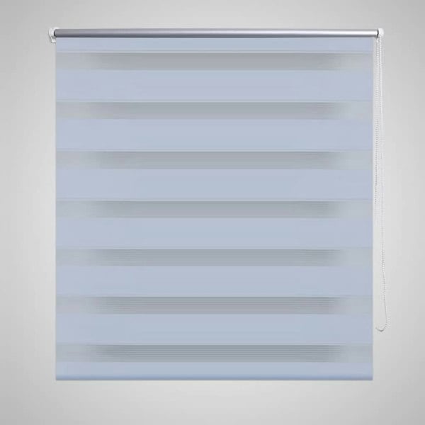 Berkfield Zebra Blind 120 x 175 cm White