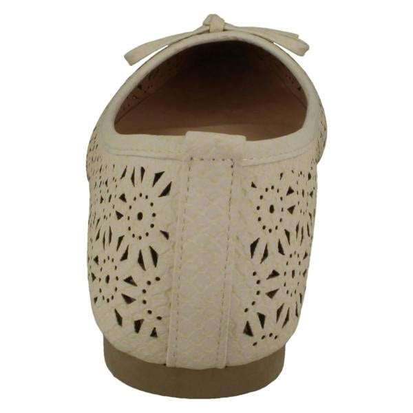 Spot On Ladies Spot On Ballerina Flat Shoes F80460