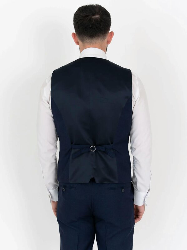 V2 Classic Henry - Navy Three Piece Suit