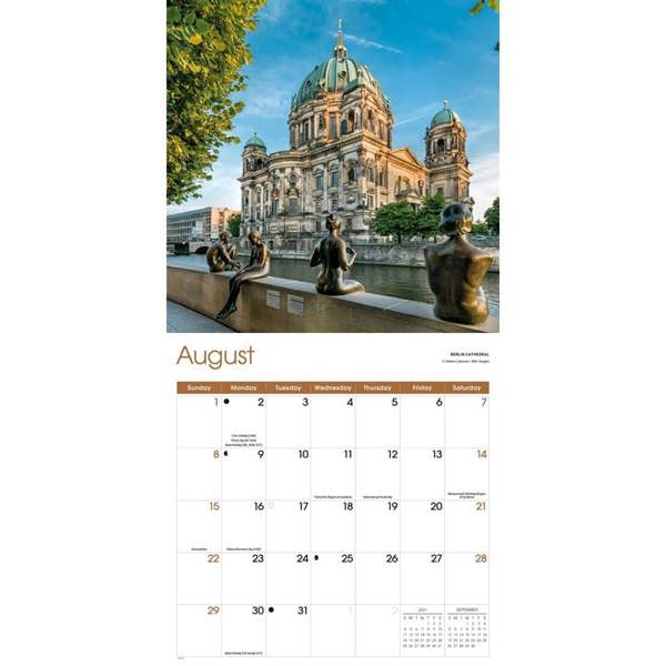 Europe Germany Calendar 2027, Wall Calendars, Month To View, Travel, Gift