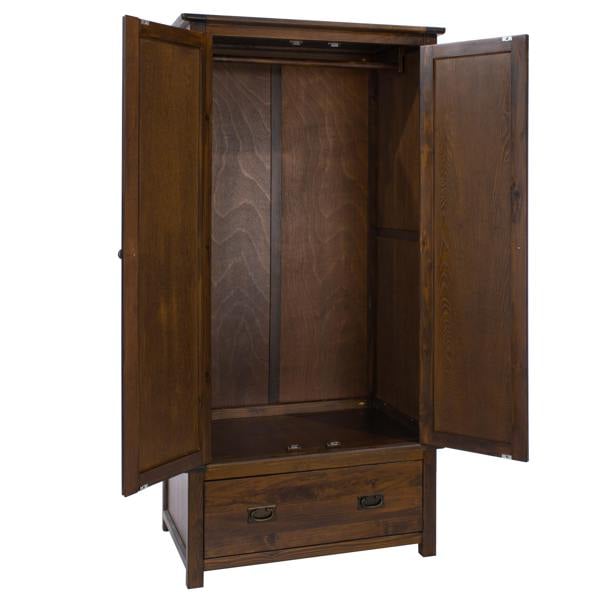 Core Products Boston 2 Door & 1 Drawer Wardrobe