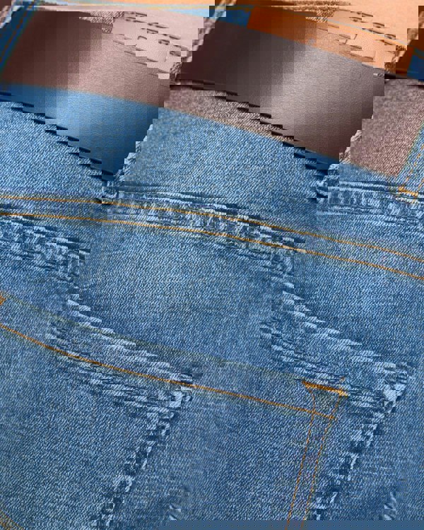 Bewley & Ritch Newbury Straight Fit Jeans Mid Wash