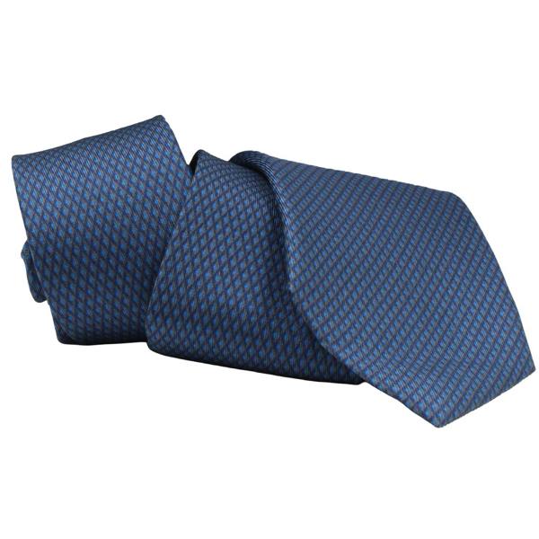 Dunhill luxurious mulberry silk tie in a small engine turn pattern