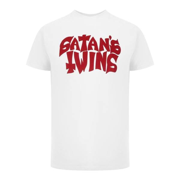 Dsquared2 T-Shirt White Satan's Twins Logo