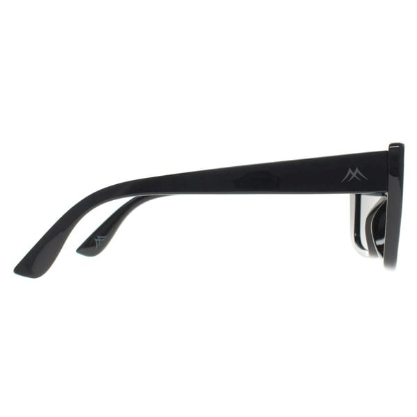 Montana Sunglasses MP193 Shiny Black Smoke Polarized