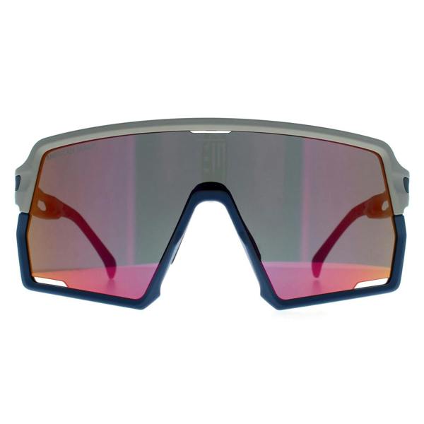 Rudy Project Sunglasses Kelion SP853897 C000 American Magic Matte Light Grey MLS Red