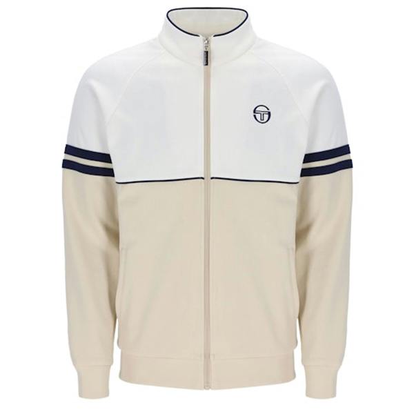 Sergio Tacchini Orion Track Top Jacket Gardenia/Sandshell/Maritime Blue