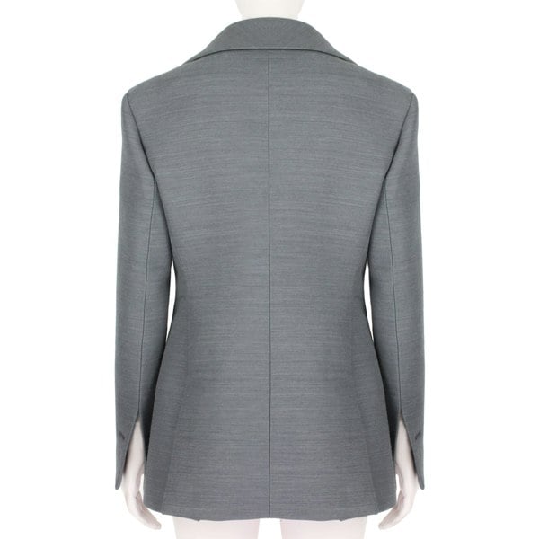 Bottega Veneta Structured Jacket grey 