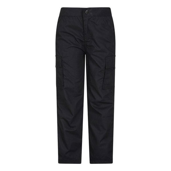 Mountain Warehouse Kids Lightweight Cargo Trousers - Black