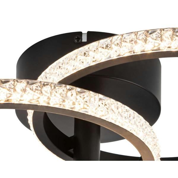 COSYLYTE Cowan 3 Ring Integrated LED Beaded Ceiling Light