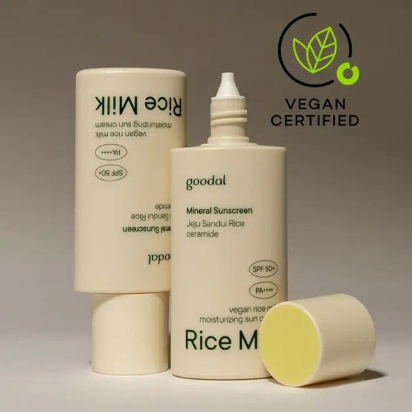 GOODAL Vegan Rice Milk Moisturising Sun Cream SPF50+ PA++++ 50ml