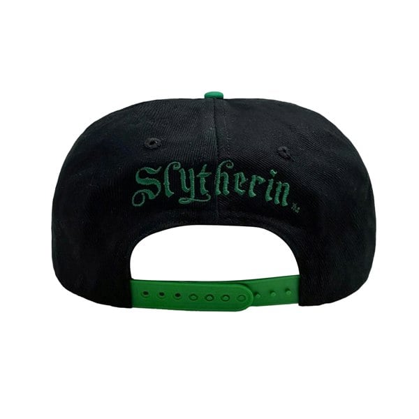 Harry Potter Slytherin Snapback Cap - Black/Green