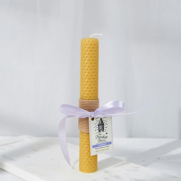 The Travelling Bee Co. Beeswax Lavender Candle