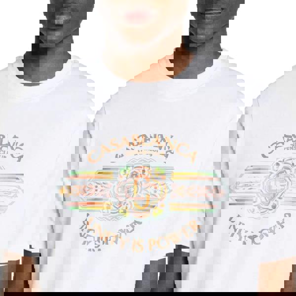 Casablanca Unity Is Power White T-Shirts