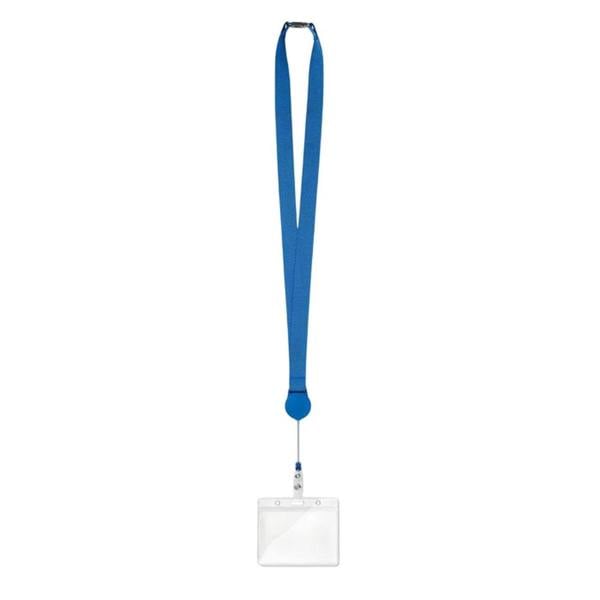 MidOcean Zip Lanyard Retractable Lanyard - Royal Blue - 
