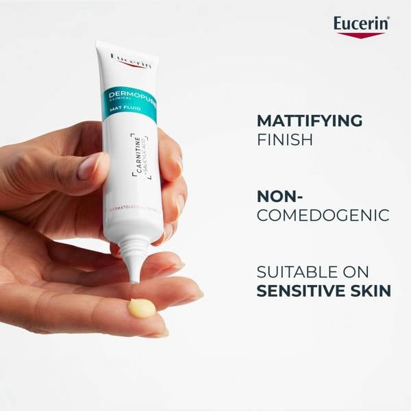 Eucerin DermoPure Clinical Mattifying Fluid 40ml - Additional 2