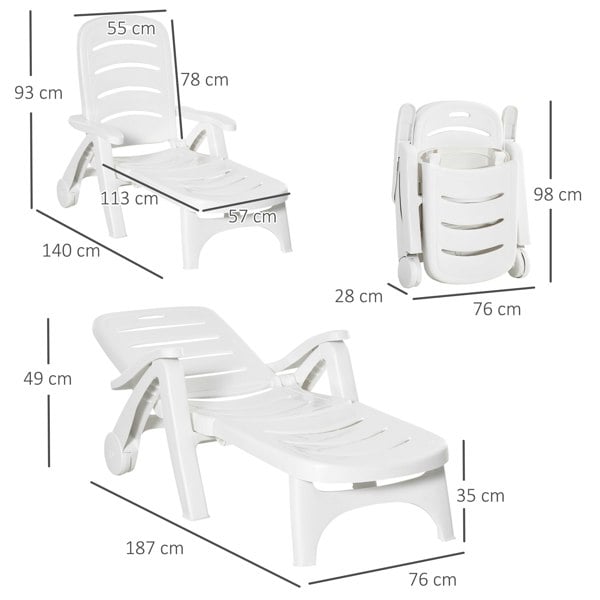 Sun Lounger Set