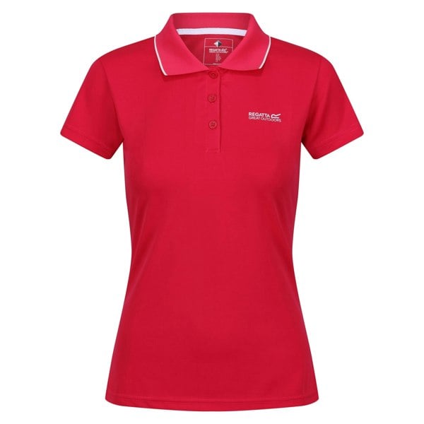 Regatta Womens/Ladies Maverick V Polo Shirt - Pink Potion
