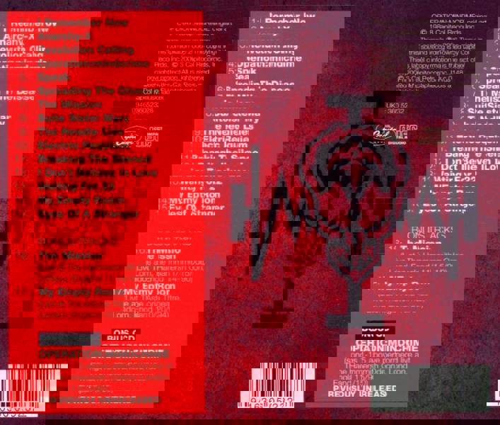 Queensryche 'Operation: Mindcrime' 2CD Jewel Case