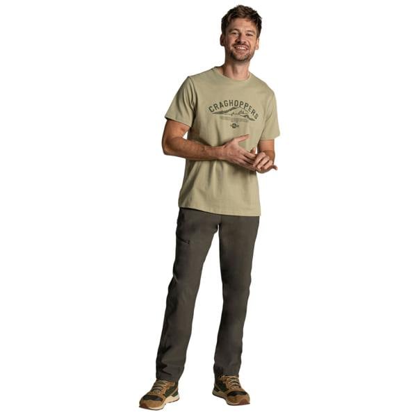 Craghoppers Mens Kiwi Pro III Lightweight Trousers - Dark Khaki - 