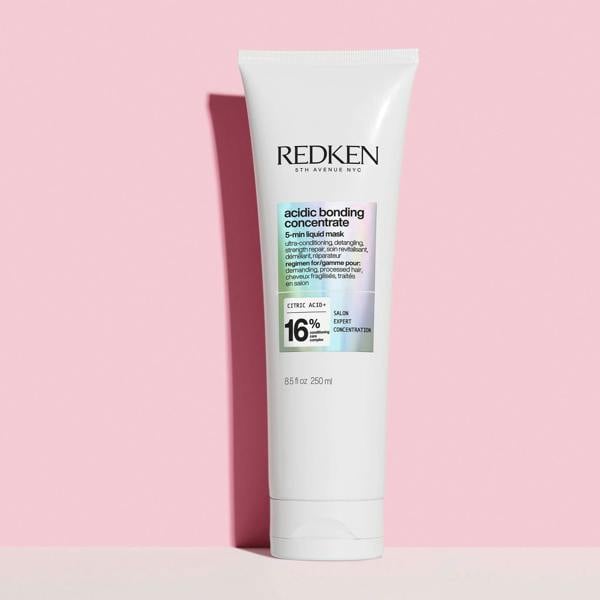 Redken Acidic Bonding Concentrate 5-Minute Liquid Hair Mask, Bond Repair and Hydration 250ml - Additional 8