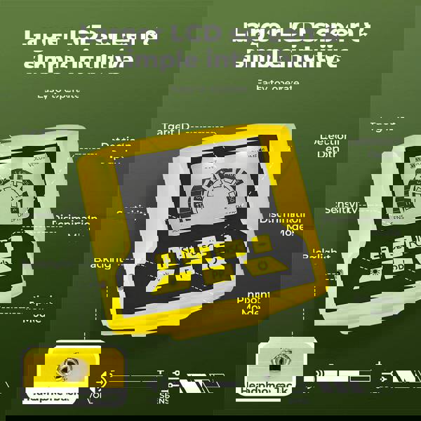 Traderight Deep Professional Metal Detector Hunt Treasure Gold Coins Waterproof