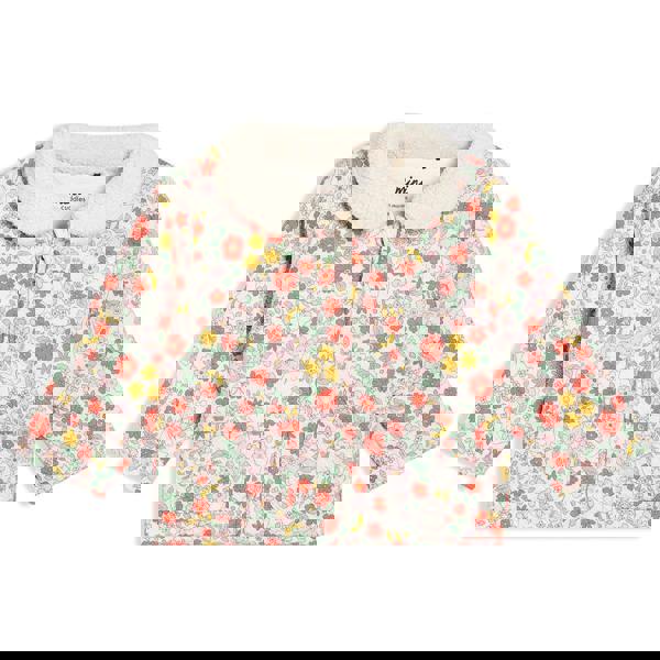 Baby Girls Floral Printed Jacket, Multicolour - Minicuddles