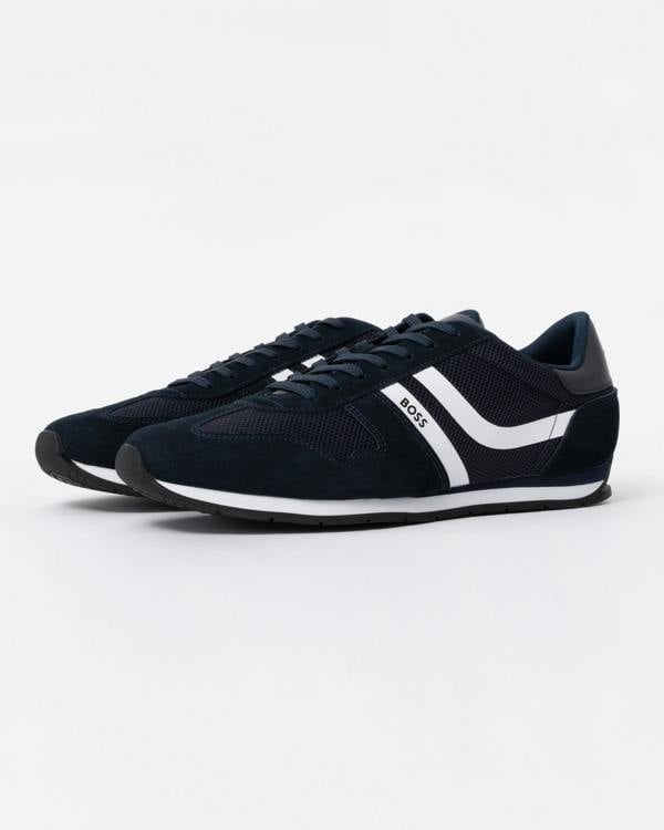 BOSS Orange Levon Runn memi Mens Trainers - Dark Blue 401
