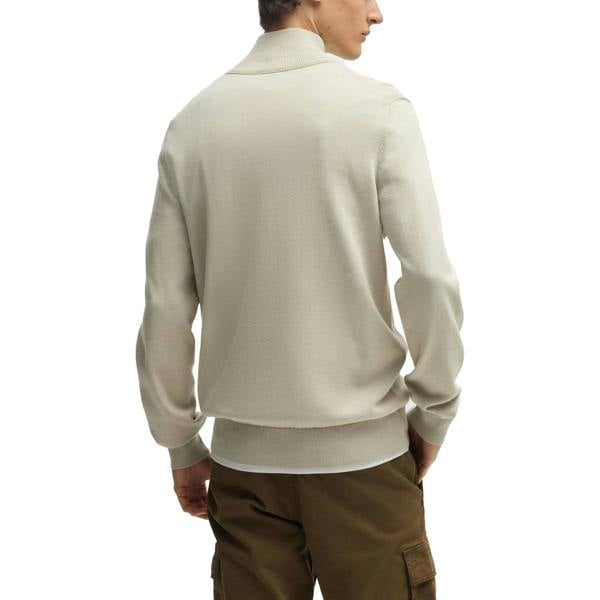Boss Kanobix 1/4 Zip Knit - Beige