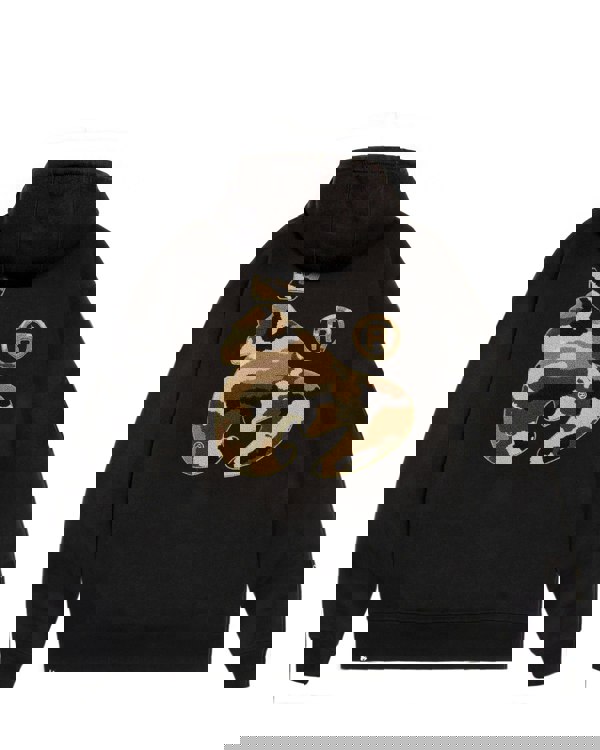 Money Camo Chop Sig Hood Black