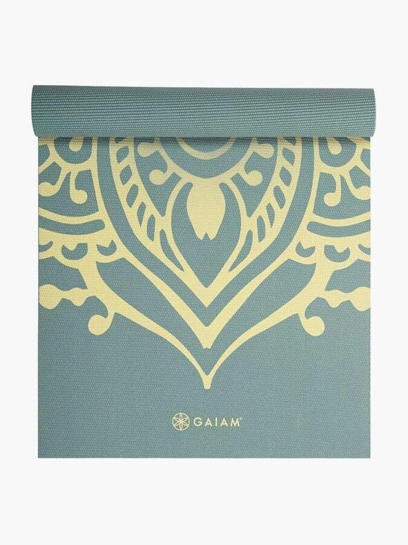 Gaiam Iceberg Sundial Layers Yoga Mat 5mm