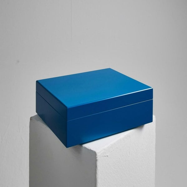 Bosquet Paris Coloured Humidor - Capri Blue