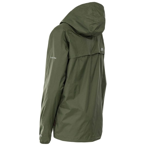 Trespass Women's Qikpac Packaway Waterproof Jacket - Moss