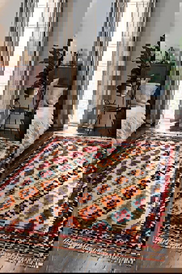 The Rugs Kamal Kelim Rug – Handwoven Afghan Design Rug