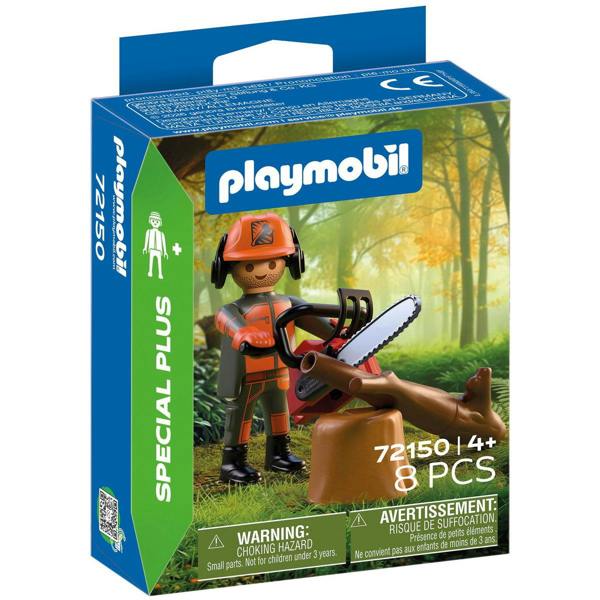 Playmobil Forest worker with Chainsaw - 72150 Playset