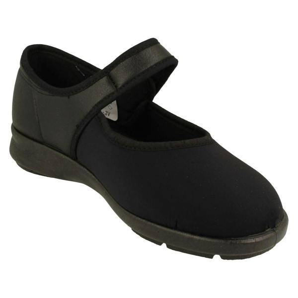 DB Shoes Ladies Easy B Casual Stretch Dual Fit Shoes Eve