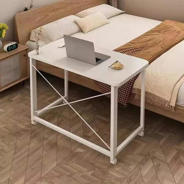 Havendro Folding Rolling Computer Desk Mobile Laptop Writing Study Workstation