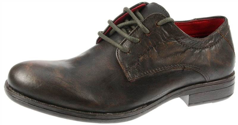 Thomas Crick Red Tape Crick Wooler Leather Round Toe Laceup Boys Shoes
