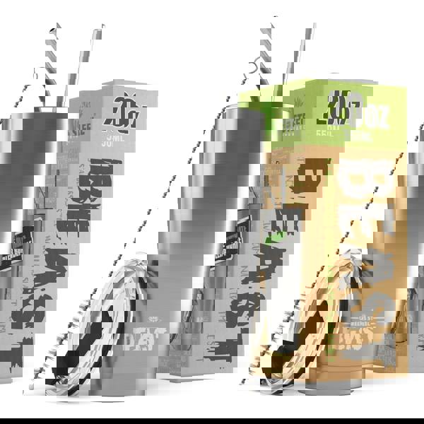 Dyzi Reusable Stainless Steel Double Insulated Coffee Tumbler Travel Mug