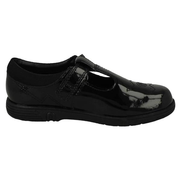 Clarks Girls Clarks T-Bar School Shoes Jazzy Tap K