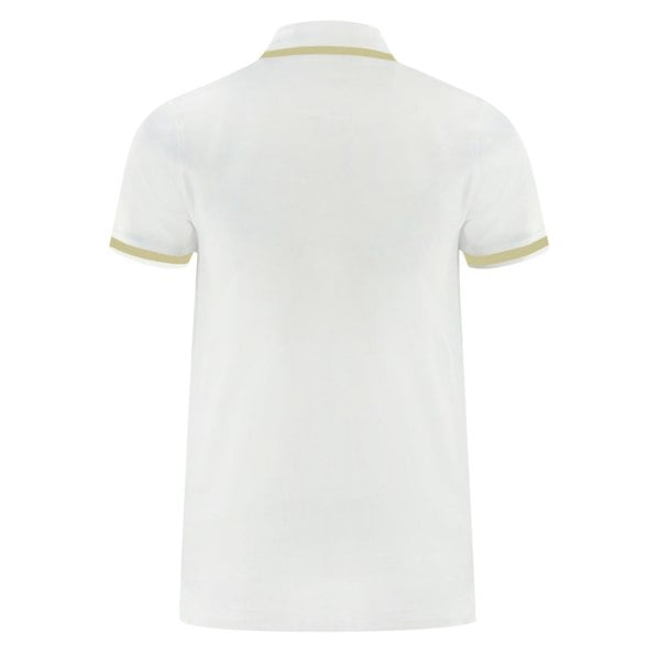 Aquascutum Tipped Aldis Polo Shirt - White