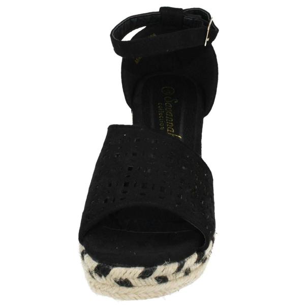 Savannah Ladies Savannah Wedge Open Toe Summer Sandals