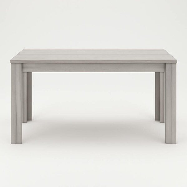 Kosy Koala Dining Table With 4 Chairs Modern Kitchen Dining Table and 4 White Faux Leather Dining Chairs
