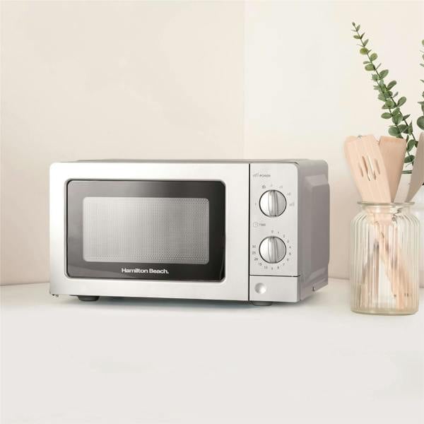 Hamilton Beach 20L Standard Microwave - Silver