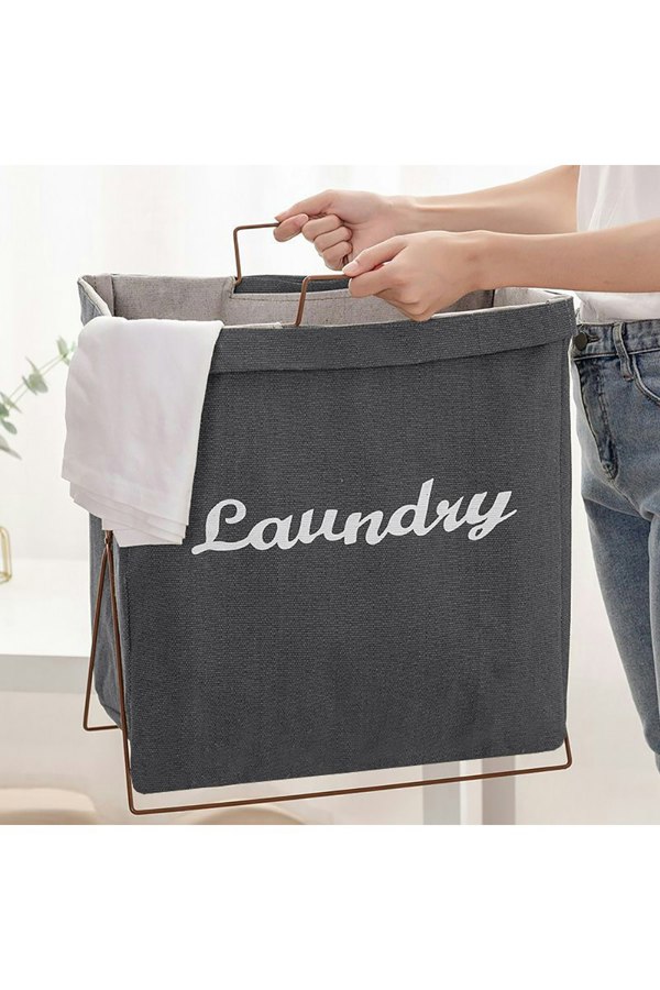 Living and Home Waterproof Foldable Laundry Storage Basket