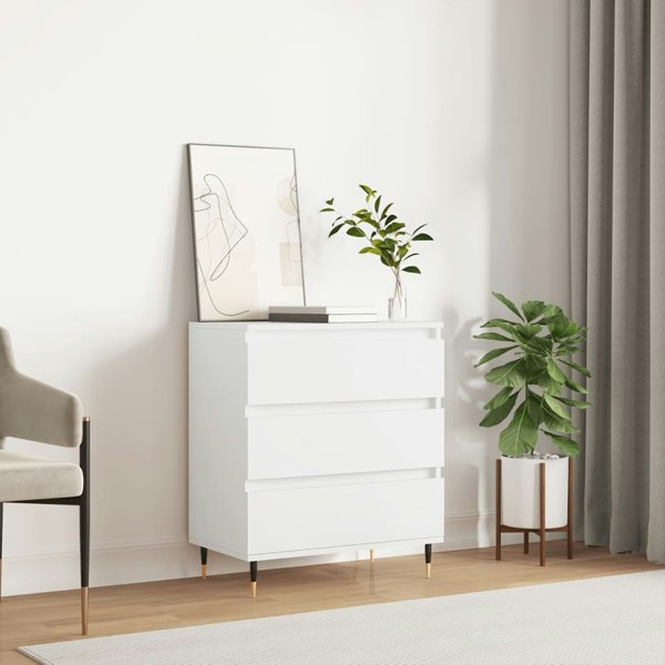 Berkfield Sideboard White 60x35x70 cm Engineered Wood