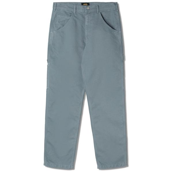 Front view of Stan Ray 80s Painter Pant for Men in Battle Grey Twill