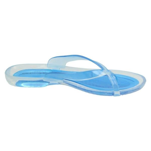 Spot On Ladies Spot On X-Toe Jelly Sandals