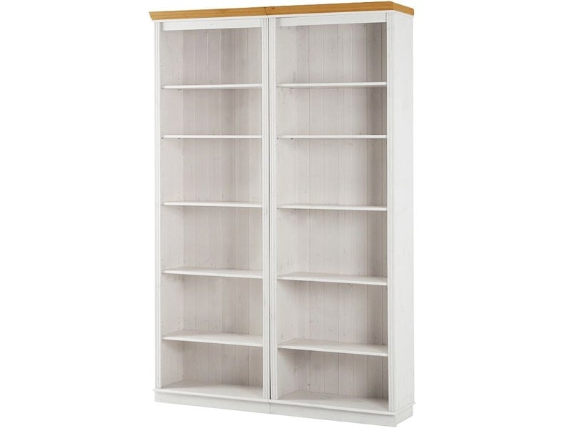 Dorel Home Anita Wall Unit H in white honey