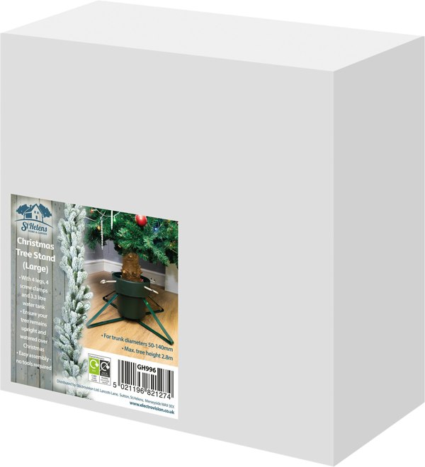 St Helens Christmas Tree Stand, Large (2.8M Trees)
